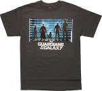 Marvel Guardians of the Galaxy Line Up T-Shirt