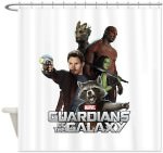 Guardians of the Galaxy Group Shower Curtain