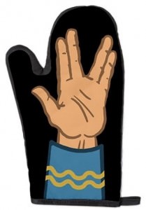 Spock Vulcan Salute Oven Mitt