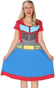 Transformers dress that makes you look like optimus prime