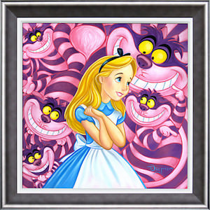 Alice in Wonderland Cheshire Way poster