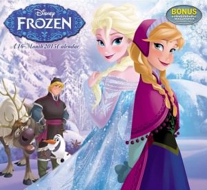 Frozen 2015 Wall Calendar