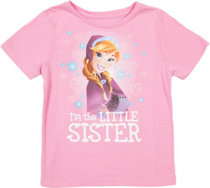 Frozen Anna I Am The Little Sister T-Shirt