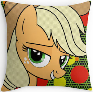 My Little Pony Applejack Throw Pillow