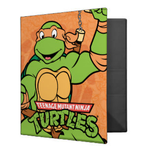 TMNT Michelangelo Binder