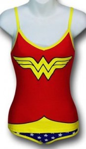 Wonder Woman Glow in the Dark Cami Panty Set