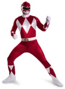 Deluxe Red Power Rangers Costume