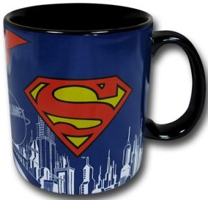 Superman Logo and Picture Mug
