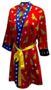 Wonder Woman Satin Bath Robe