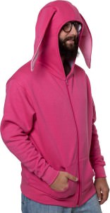 A Christmas Story Pink Bunny Hoodie