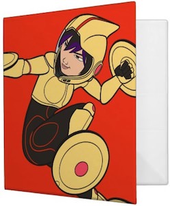 Disney Big Hero 6 GoGo Tomago Avery Binder