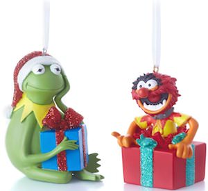 Kermit And Animal Christmas Ornaments