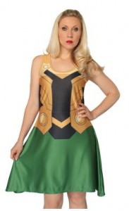 Marvel Loki Dress Costume