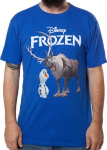 Men’s Olaf and Sven Frozen T-shirt