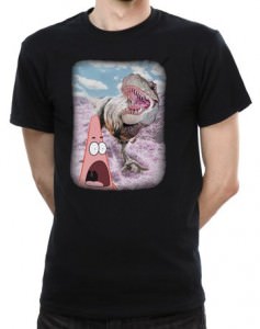 Patrick Star Meets T-Rex T-Shirt