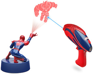 Spider-Man laser shooting game