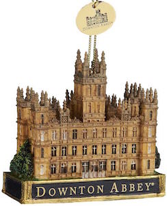 Downton Abbey Christmas tree Ornament