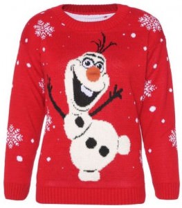 Frozen Olaf Women’s Christmas Sweater