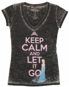 Frozen Keep Calm And Let It Go T-Shirt