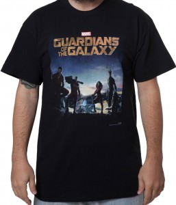 Guardians of the Galaxy Debut Poster T-Shirt