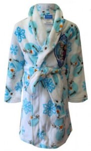 Olaf Anna And Elsa Kids Robe