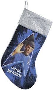 Star Trek Spock Christmas Stocking