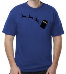 Tardis Dashing Through Time T-Shirt