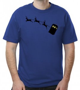 Tardis Dashing Through Time T-Shirt