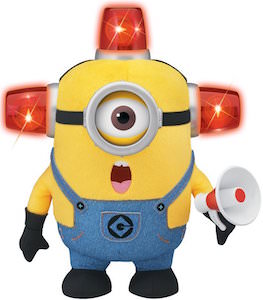 Despicable Me Fireman Minion Plush Figure