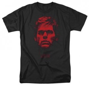Dexter Blood Red Face T-Shirt