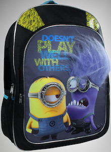 Despicable Me Minion Don't Play Well With Others Backpack
