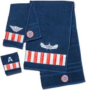 Captain America Winter Soldier Towel Set