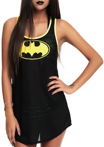 Batman Swim Cover Tank Top