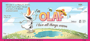 Olaf In Summer Personal Checks