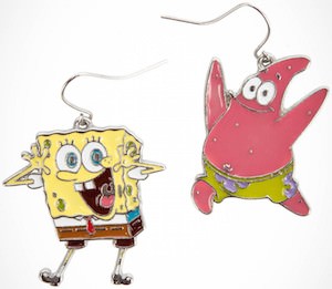 SpongeBob And Patrick Earrings