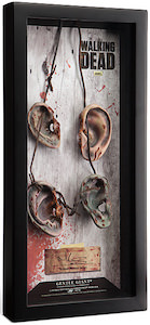 The Walking Dead Daryl Dixon Walker Ears Necklace Display