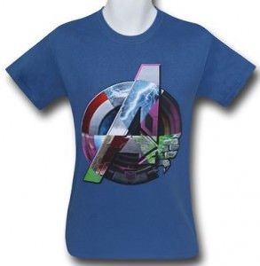 Composite Avengers Logo T-Shirt