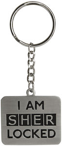 I AM Sher Locked Key Chain