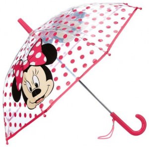 Minnie Mouse Pink Polka Dots Umbrella