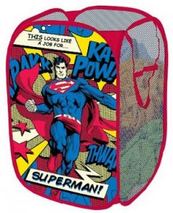 Superman Mesh Hamper