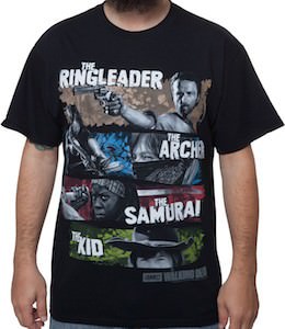 The Walking Dead Ringleader, Archer, Samurai And Kid T-Shirt