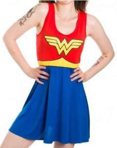 Wonder Woman A Line Dress