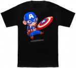 Baby Captain America T-Shirt
