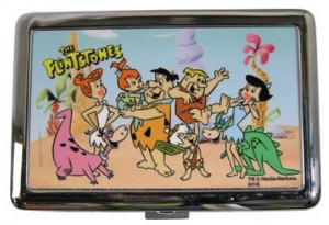 Flintstones And Rubble Family Card Case