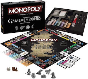Game of Thrones Collectors Edition Monopoly