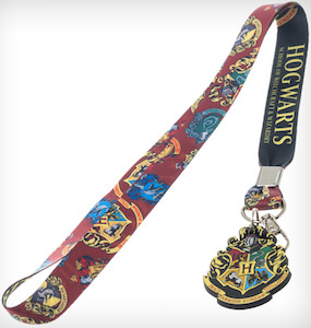 Harry Potter Hogwarts Crest Lanyard