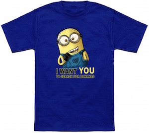 Minion Search For Bananas T-Shirt