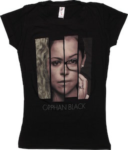 Orphan Black Four Face Orphan Women's T-Shirt