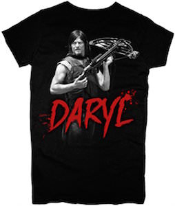 The Walking Dead Daryl And His Crossbow T-Shirt