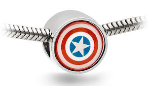 Captain America Bracelet Charm